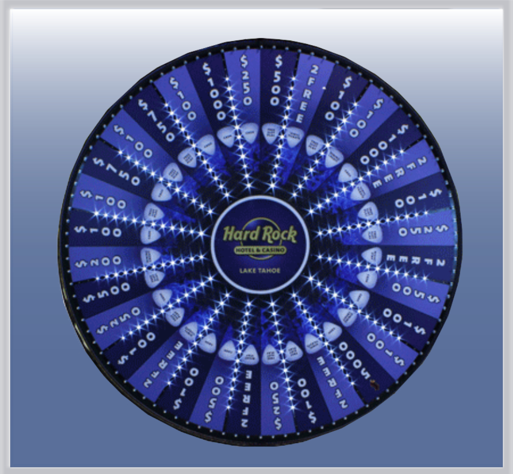 Lighted Prize Wheel
